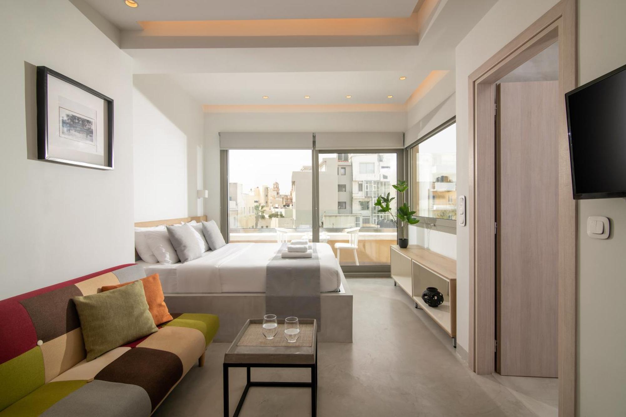 The Central Boutique Apartments Heraclión Exterior foto